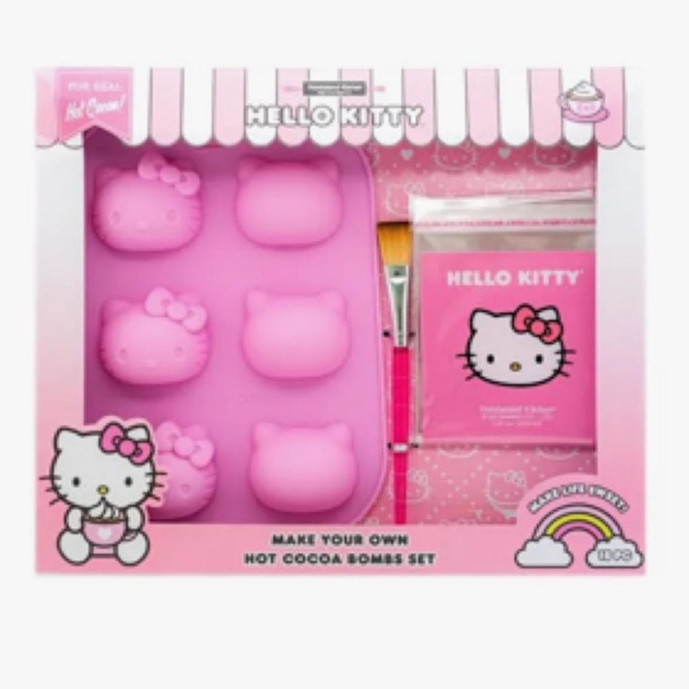 Hello Kitty Make Your Own Hot Cocoa Bombs Set